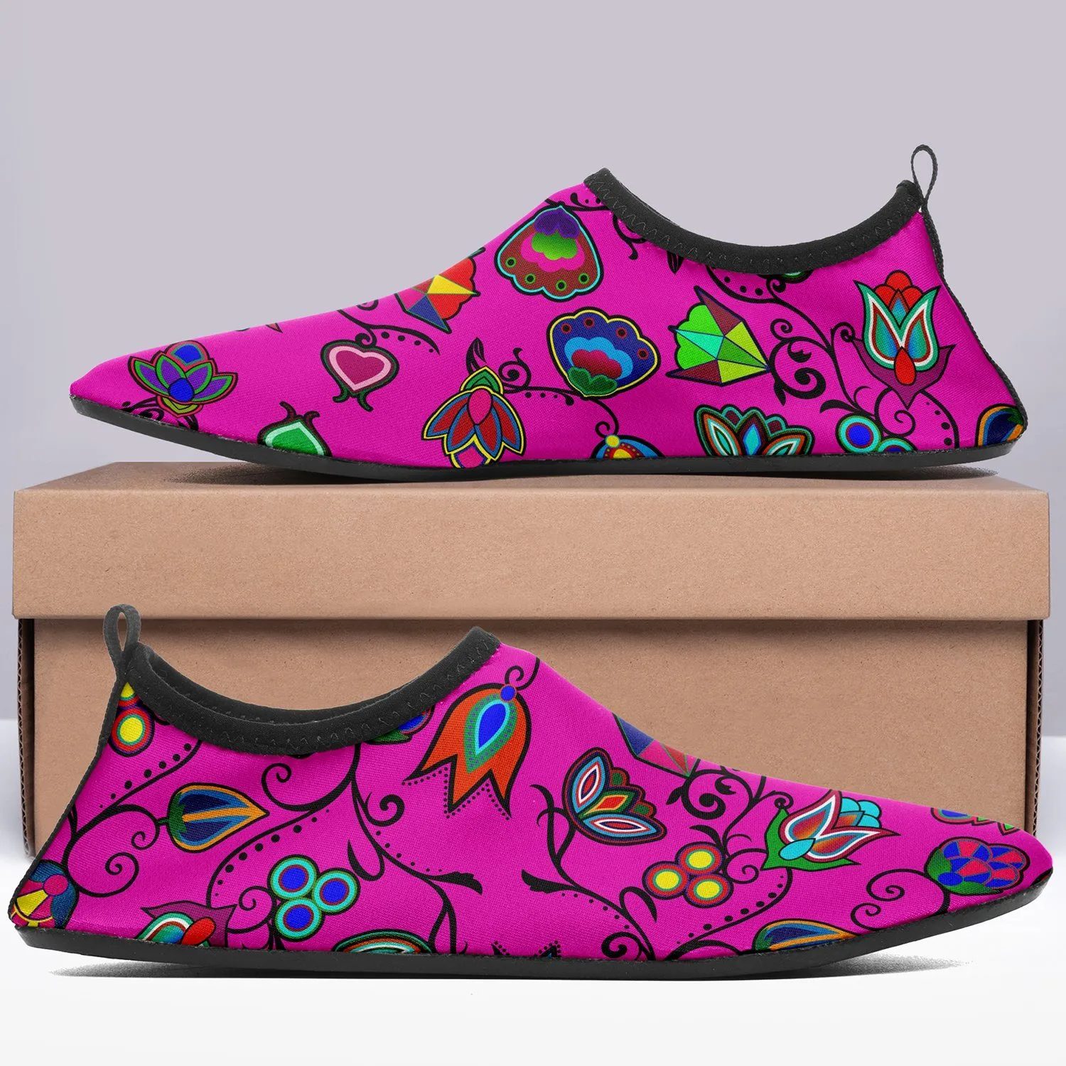 Indigenous Paisley Sockamoccs Slip On Shoes