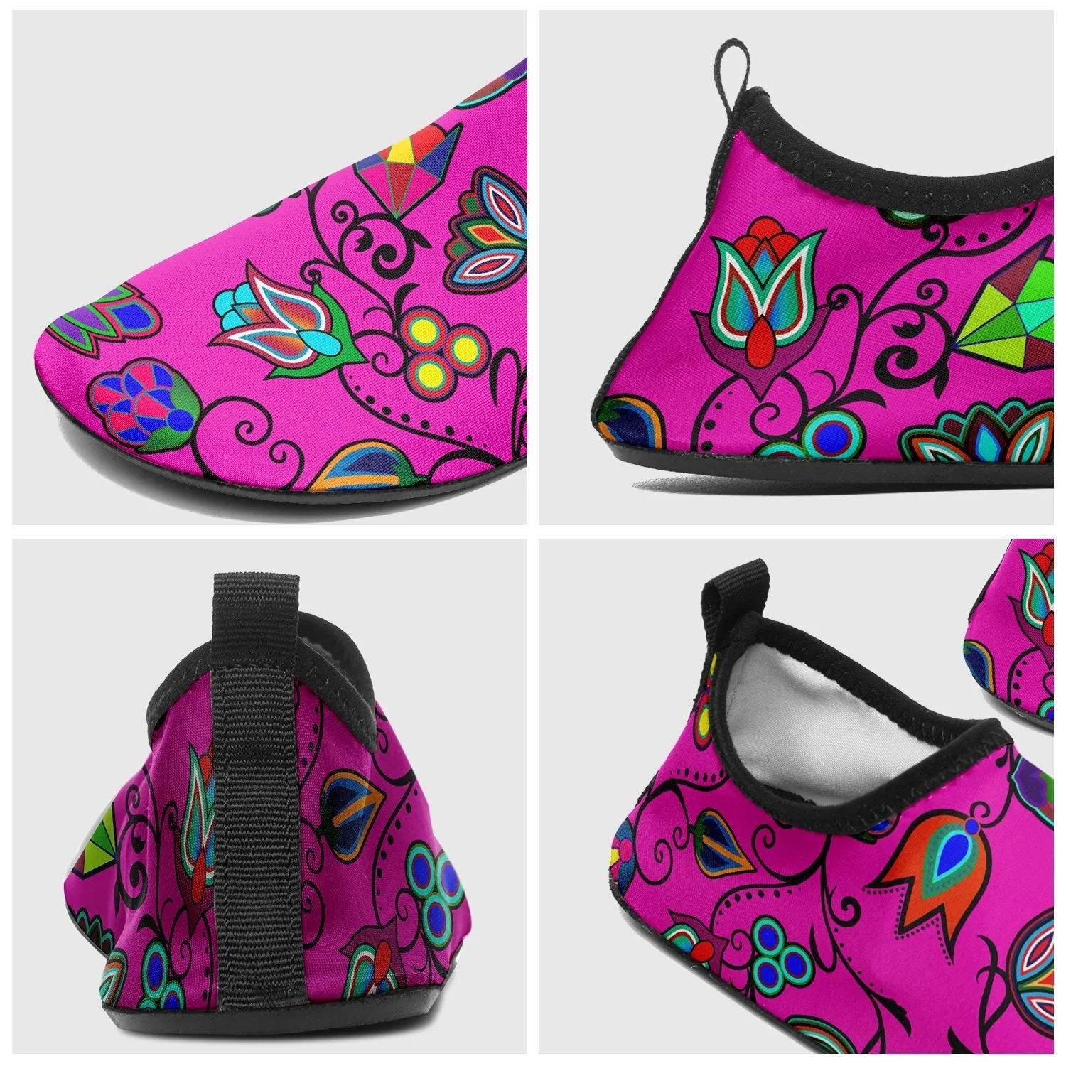 Indigenous Paisley Sockamoccs Slip On Shoes