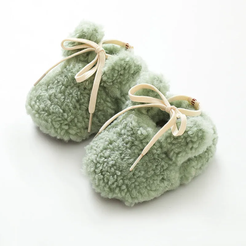 Non-Slip Baby Shoes - Fluffy Sherpa