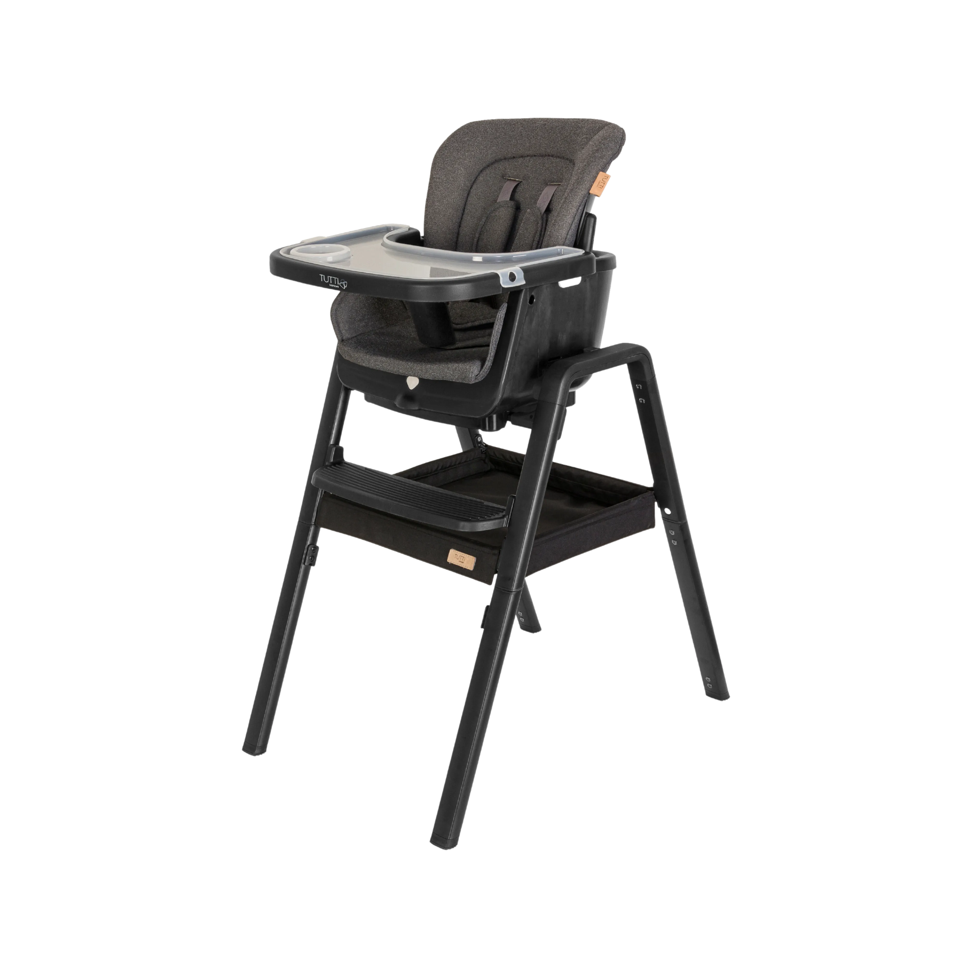 Tutti Bambini Nova Evolutionary Highchair - Black/Black