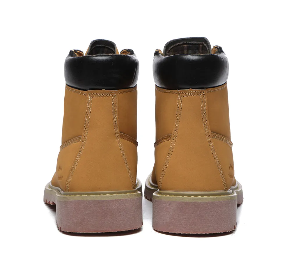 Work Safety Lace Up Boots Men Jaden